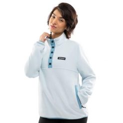 Damska bluza z grubego polaru Sporty zimowe Siroko Nagano-W. Niebieskie bluzy damskie SIROKO, na zimę, m, bez wzorów, z polaru, bez kaptura. Za 252.00 zł.