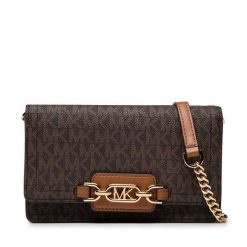 Torebka MICHAEL Michael Kors. Brązowe torebki wieczorowe damskie MICHAEL Michael Kors, bez wzorów, bez dodatków. Za 529.99 zł.