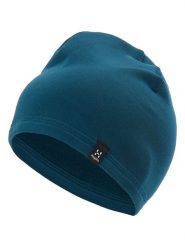 Haglöfs Czapka beanie "Betula" w kolorze morskim rozmiar: M/L. Zielone czapki damskie Haglöfs, bez wzorów. Za 56.99 zł.