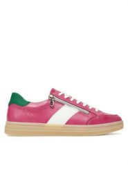 Remonte Sneakersy D2C02-31 Różowy. Czerwone obuwie sportowe damskie Remonte, ze skóry, bez zapięcia. W wyprzedaży za 257.99 zł.