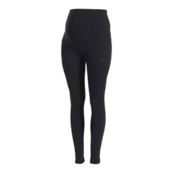 Legginsy ciążowe dla kobiet Joma. Czarne legginsy damskie Joma, l, bez wzorów, z materiału. Za 146.50 zł.