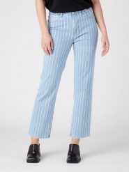 Wrangler Dżinsy - Flare fit - w kolorze błękitnym rozmiar: W29/L34. Niebieskie jeansy damskie Wrangler. Za 197.63 zł.