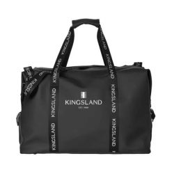 Torba sportowa Kingsland Classic Small. Czarne torby sportowe KINGSLAND, bez wzorów, z materiału. Za 461.00 zł.