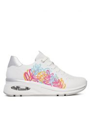 Remonte Sneakersy D2H02-80 Biały. Białe obuwie sportowe damskie Remonte, ze skóry, bez zapięcia. Za 399.99 zł.