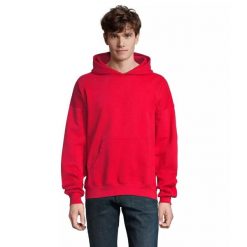 Bluza z kapturem Sol's Connor. Czerwone bluzy damskie SOL'S, s, bez wzorów, z bawełny, z kapturem. Za 204.15 zł.