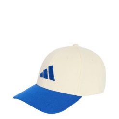 CZAPKA Z DASZKIEM BASEBALL FLEXFIT. Białe czapki z daszkiem damskie Adidas, bez wzorów, z elastanu. Za 109.00 zł.