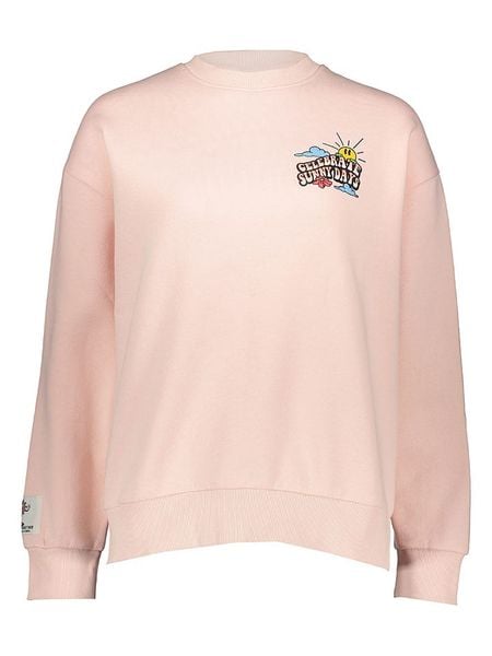 Sublevel Bluza w kolorze jasnoróżowym rozmiar: L. Różowe bluzy damskie Sublevel, l, bez wzorów, bez kaptura. Za 66.00 zł.