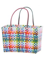Overbeck and Friends Shopper bag "Tess" ze wzorem - 43 x 28 x 23 cm rozmiar: onesize. Shopper bag Overbeck and Friends, bez wzorów, z materiału, na ramię, bez dodatków. Za 149.31 zł.