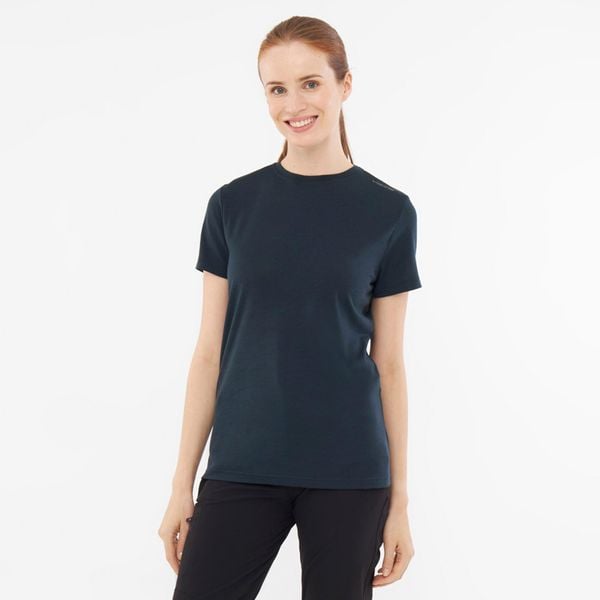 T-shirt damski VIKING Salen Lady Merino. Niebieskie koszulki sportowe damskie Viking, xl, bez wzorów, bez ramiączek. Za 270.48 zł.