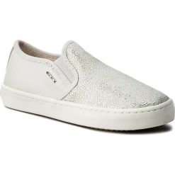 Tenisówki GEOX - J Kilwi G. D J62D5D 007DW C1355 S Grey/Silver. Szare trampki dziewczęce Geox, z gumy. W wyprzedaży za 199.00 zł.