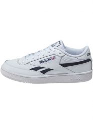 Reebok Skórzane sneakersy "Club C Revenge" w kolorze biało-czarnym rozmiar: 43. Białe obuwie sportowe damskie Reebok, bez zapięcia. Za 286.95 zł.