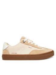 Cariuma Sneakersy Toca 613120N37W080 Beżowy. Brązowe obuwie sportowe damskie CARIUMA, ze skóry, bez zapięcia. Za 429.99 zł.