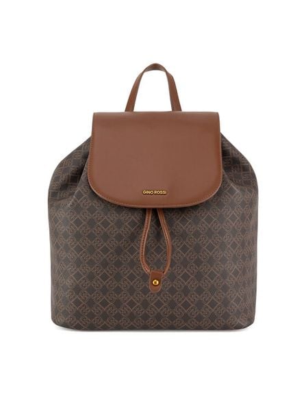 Gino Rossi Plecak D2 plecak Brązowy. Brązowe plecaki Gino Rossi, bez wzorów, z tworzywa sztucznego. Za 279.99 zł.