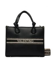 Valentino Torebka Aella VBS9ZW04 Czarny. Czarne torebki klasyczne damskie Valentino, ze skóry, bez dodatków. Za 609.99 zł.