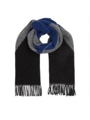 Tommy Hilfiger Szalik Th Evening Fluffy Scarf AW0AW15354 Czarny. Czarne szaliki damskie Tommy Hilfiger, bez wzorów, z materiału. Za 519.99 zł.