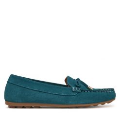 Mokasyny Filipe. Niebieskie mokasyny damskie Filipe, bez obcasa. Za 269.99 zł.