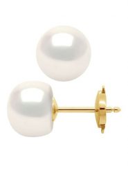 Pearl Addict Złote kolczyki-wkrętki z perłami rozmiar: onesize. Białe kolczyki damskie Pearl Addict, z perłą, złote. Za 1,609.99 zł.