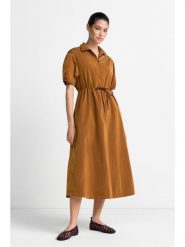 Rich & Royal Sukienka w kolorze jasnobrązowym rozmiar: 40. Brązowe sukienki damskie Rich & Royal, bez wzorów, bez ramiączek. Za 189.95 zł.