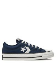 Converse Trampki Star Player 76 A07518C Niebieski. Niebieskie trampki damskie Converse, bez wzorów, z materiału, bez zapięcia. Za 269.99 zł.