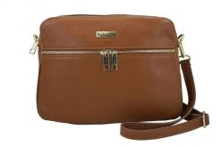 Listonoszka skórzana BARBERINI'S j. brązowa 979-12. Brązowe shopper bag Barberinis, bez wzorów, ze skóry, duże, bez dodatków. Za 229.99 zł.