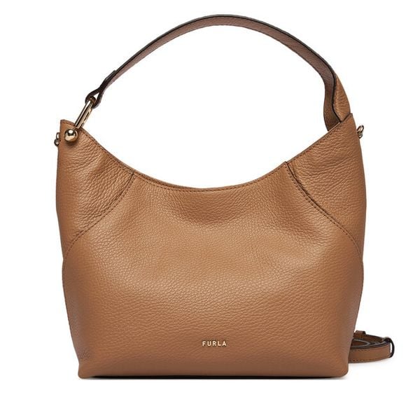 Torebka Furla. Brązowe torebki klasyczne damskie Furla, bez dodatków. Za 929.99 zł.