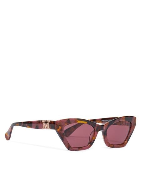 Max Mara Okulary przeciwsłoneczne MM0057 55S Brązowy. Brązowe okulary przeciwsłoneczne damskie Max Mara. Za 659.99 zł.