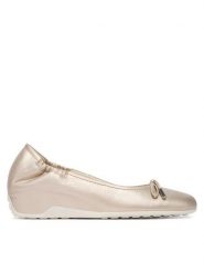 HÖGL Baleriny 1-103711 Złoty. Żółte balerinki damskie Högl, bez wzorów, ze skóry. Za 749.99 zł.