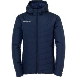 Kurtka puchowa Uhlsport Essential. Czarne kurtki damskie Uhlsport, m, bez wzorów, z materiału, z kapturem. Za 491.15 zł.