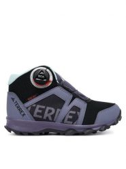 Adidas Trekkingi Terrex BOA Mid RAIN.RDY Hiking JS2968 Fioletowy. Fioletowe obuwie trekkingowe damskie Adidas, z materiału, bez zapięcia. Za 409.99 zł.