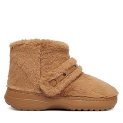 Kapcie Crocs. Brązowe kapcie damskie Crocs. Za 379.99 zł.