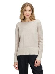 Betty Barclay Sweter w kolorze beżowym rozmiar: 38. Brązowe swetry klasyczne damskie Betty Barclay, bez kołnierzyka. Za 204.95 zł.