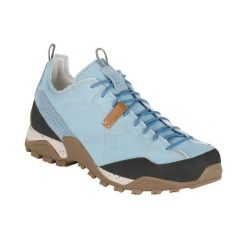 Trekkingowe Buty Damskie Nativa Canvas. Niebieskie obuwie trekkingowe damskie Aku, z gumy, bez zapięcia. Za 753.99 zł.