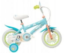 Rower dziecięcy TOIMSA Bluey 12" Błękitno-limonkowy. Niebieskie bez kategorii toimsa. Za 657.99 zł.