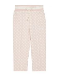 Guess Spodnie dresowe J5YQ34 KB212 Różowy Regular Fit. Czerwone spodnie dresowe dziewczęce Guess, z aplikacjami, z dresówki. Za 169.99 zł.