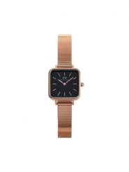 Daniel Wellington Zegarek Quadro Studio DW00100518 Złoty. Żółte, analogowe zegarki damskie Daniel Wellington, złote. Za 519.99 zł.