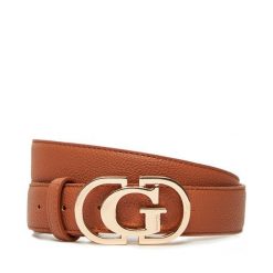 Pasek Damski Guess. Brązowe paski damskie Guess, z aplikacjami. Za 229.99 zł.