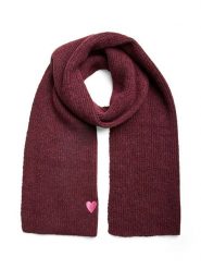 Pieces Szal "Malika" w kolorze bordowym rozmiar: onesize. Czerwone szaliki damskie Pieces, bez wzorów. Za 82.99 zł.