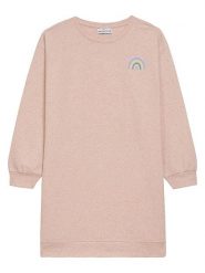 Danamade Sukienka "Delena" w kolorze beżowym rozmiar: XL. Brązowe sukienki damskie Danamade, bez wzorów, z bawełny, bez ramiączek. Za 79.77 zł.