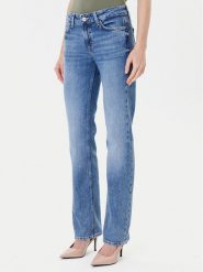 Guess Jeansy W5YA0R D5QP2 Niebieski Regular Fit. Niebieskie jeansy damskie Guess. Za 369.99 zł.