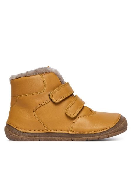 Froddo Śniegowce G2110143-23 S Żółty. Żółte kozaki dziewczęce Froddo, bez wzorów, ze skóry, bez obcasa, bez zapięcia. Za 419.99 zł.