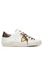 Philippe Model Sneakersy A011706 PRLD VMP4 Biały. Białe obuwie sportowe damskie Philippe Model, ze skóry, bez zapięcia. Za 1,069.00 zł.