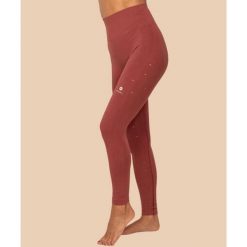 Legginsy sportowe FIR Namaste Technology. Niebieskie legginsy damskie Anaissa, s, bez wzorów, z poliamidu. W wyprzedaży za 160.00 zł.