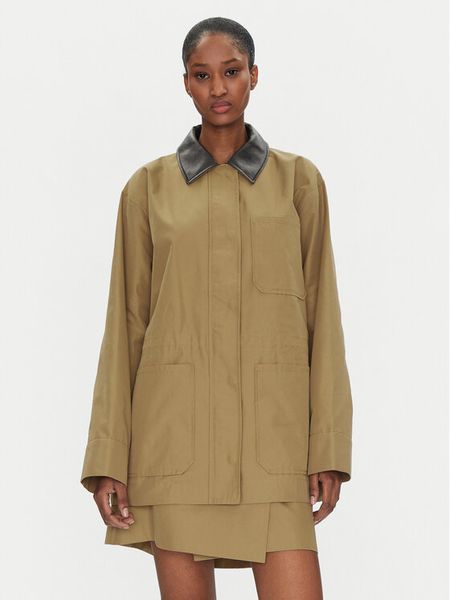 2NDDAY Płaszcz przejściowy Bruce 2252112127 Beżowy Regular Fit. Brązowe kurtki damskie 2NDDAY, bez wzorów, z bawełny, bez kaptura. Za 869.99 zł.