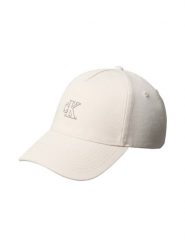 Calvin Klein Czapka Kobiety Bawełna beżowy, ONE SIZE. Brązowe czapki z daszkiem damskie Calvin Klein, bez wzorów, z bawełny. Za 139.95 zł.