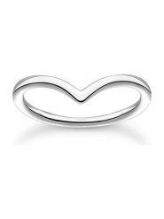 Thomas Sabo Srebrny pierścionek rozmiar: 60. Szare pierścionki damskie thomas sabo, srebrne. Za 73.95 zł.