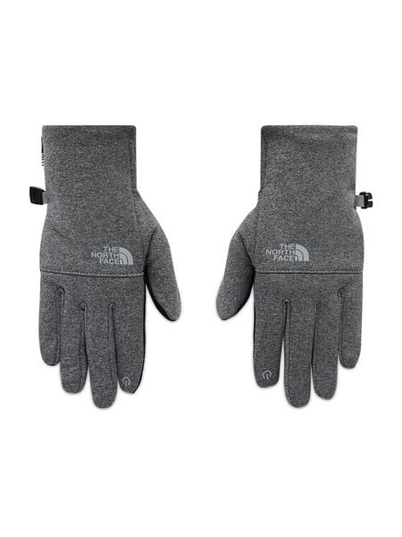 The North Face Rękawiczki Damskie Etip Recycled Glove NF0A4SHADYY1 Szary. Szare rękawiczki damskie The North Face, bez wzorów, z materiału. Za 129.99 zł.