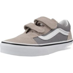 Buty VANS OLD SKOOL V 2 TONE Szary. Szare obuwie trekkingowe damskie Vans, ze skóry, bez zapięcia. Za 258.99 zł.