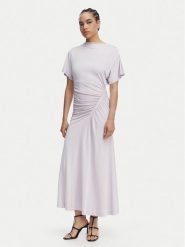 BOSS Sukienka wieczorowa Ecaren 50557298 Fioletowy jasny Slim Fit. Fioletowe sukienki damskie Boss, bez wzorów, z wiskozy, wizytowe, bez ramiączek. Za 1,349.00 zł.