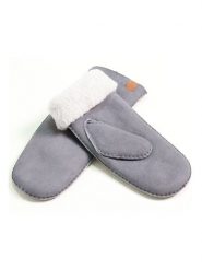 Kaiser Naturfellprodukte Wełniane rękawiczki w kolorze szarym rozmiar: 10. Szare rękawiczki damskie Kaiser Naturfellprodukte, bez wzorów, z materiału. Za 130.99 zł.