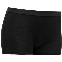 Figi hipster Devold Breeze Merino 150 100% wełna merino czarne dopasowany krój. Czarne figi Devold, bez wzorów, z materiału. Za 207.65 zł.